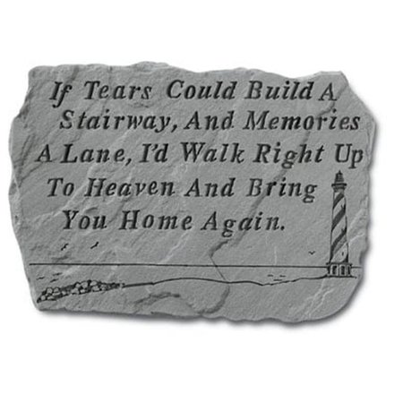 KAY BERRY INC Kay Berry- Inc. 92120 If Tears Could Build A Stairway - Lighthouse Memorial - 18 Inches x 13 Inches 92120